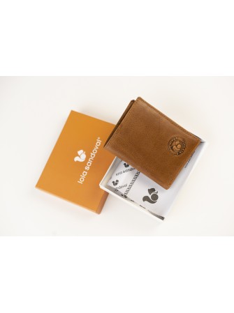 BILLETERO, TARJETERO DE PIEL DE HOMBRE