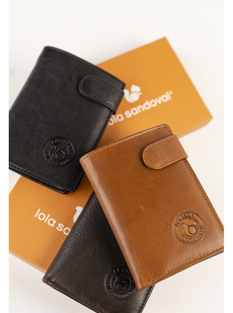 BILLETERO, TARJETERO, MONEDERO, DE PIEL DE HOMBRE