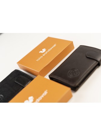 BILLETERO, TARJETERO, MONEDERO, DE PIEL DE HOMBRE