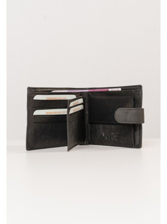 BILLETERO, TARJETERO, MONEDERO DE PIEL DE HOMBRE