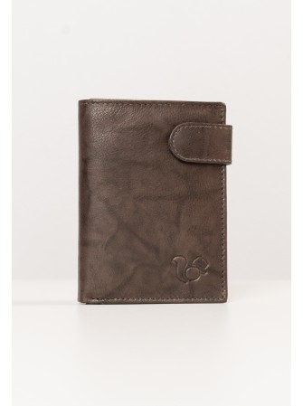 BILLETERO, TARJETERO, MONEDERO DE PIEL DE HOMBRE