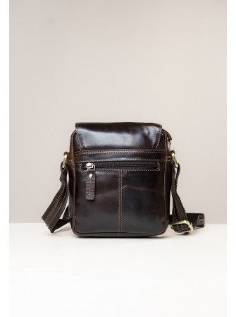 BOLSO BANDOLERA DE PIEL DE HOMBRE