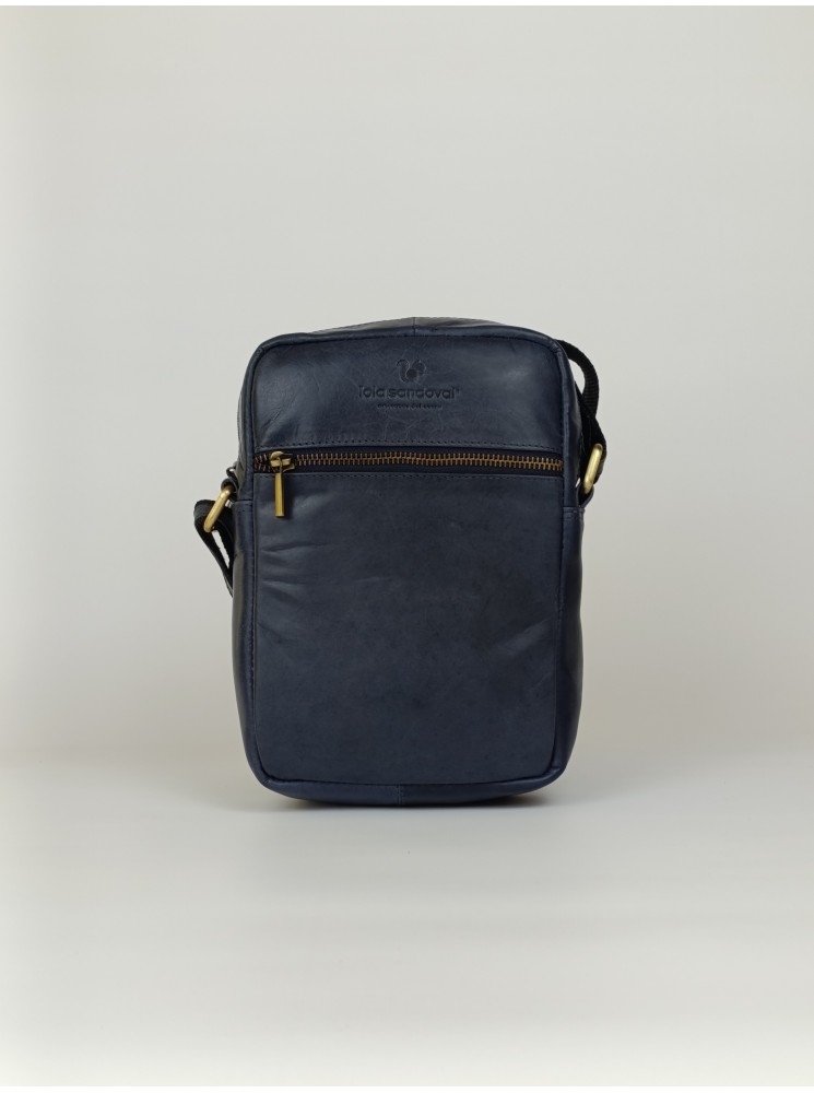 BOLSO BANDOLERA DE PIEL DE HOMBRE