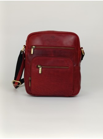 BOLSO BANDOLERA DE PIEL DE HOMBRE