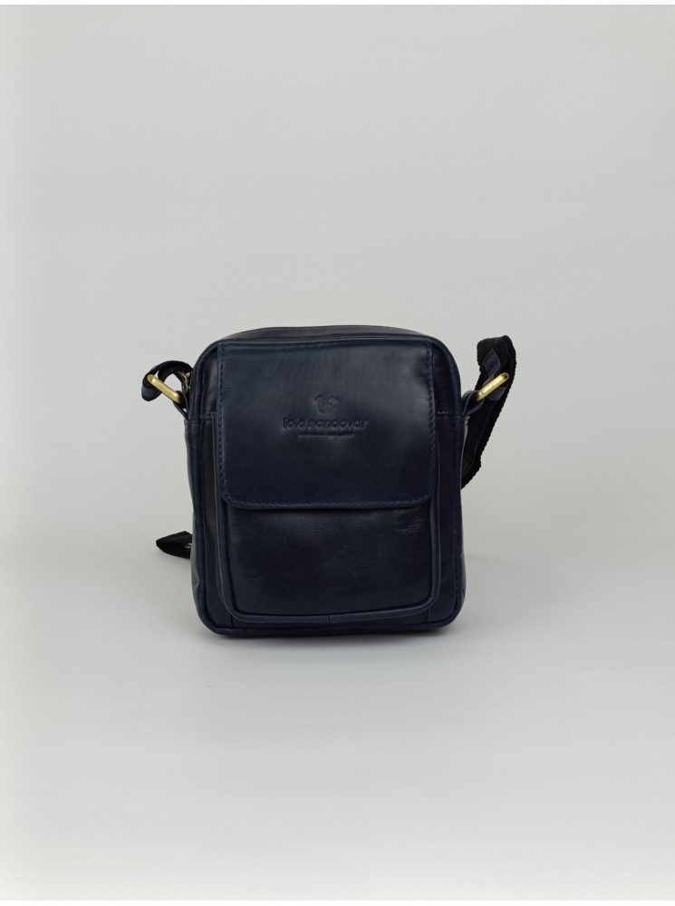 BOLSO BANDOLERA DE PIEL DE HOMBRE