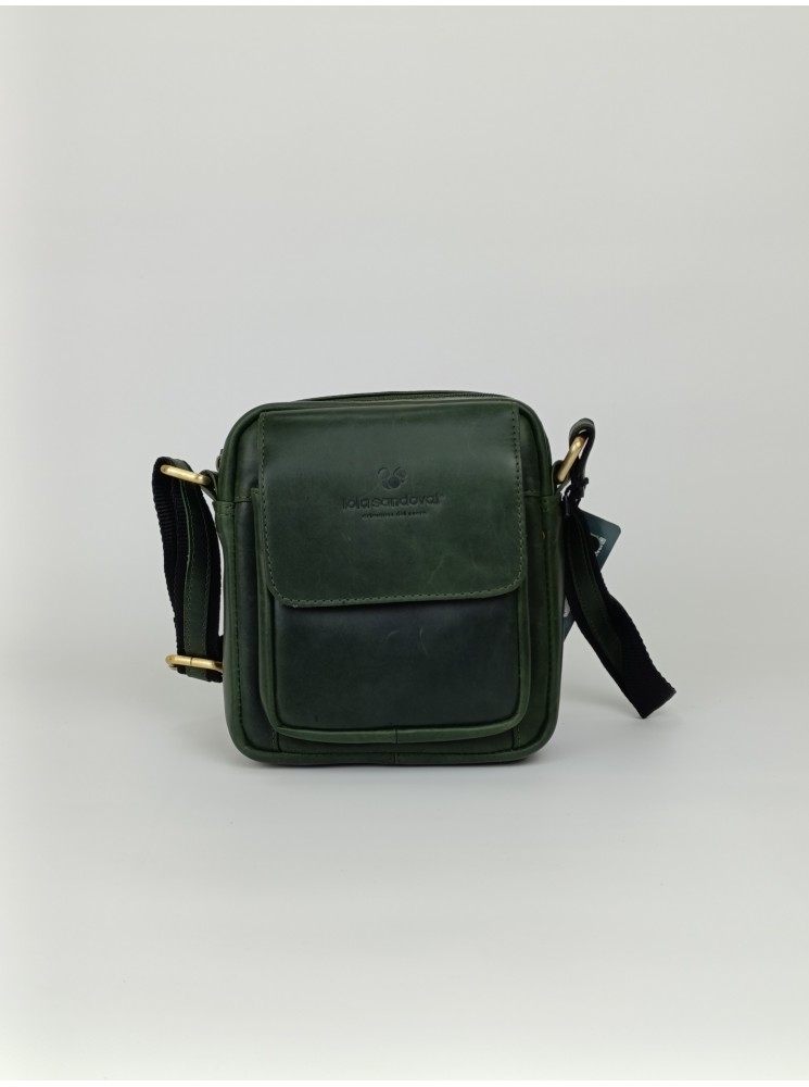 BOLSO BANDOLERA DE PIEL DE HOMBRE