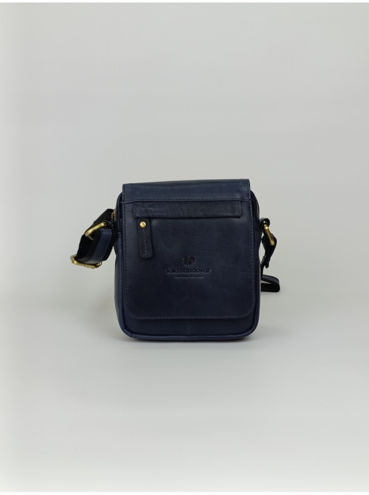 BOLSO BANDOLERA DE PIEL DE HOMBRE