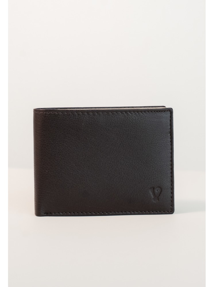 BILLETERO, TARJETERO, MONEDERO DE PIEL PARA HOMBRE