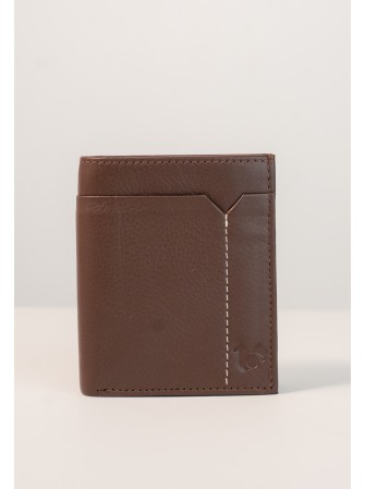 BILLETERO, TARJETERO DE PIEL PARA HOMBRE