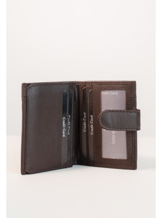 BILLETERO, TARJETERO, MONEDERO DE PIEL PARA HOMBRE