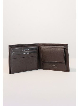 BILLETERO, TARJETERO, MONEDERO DE PIEL DE HOMBRE