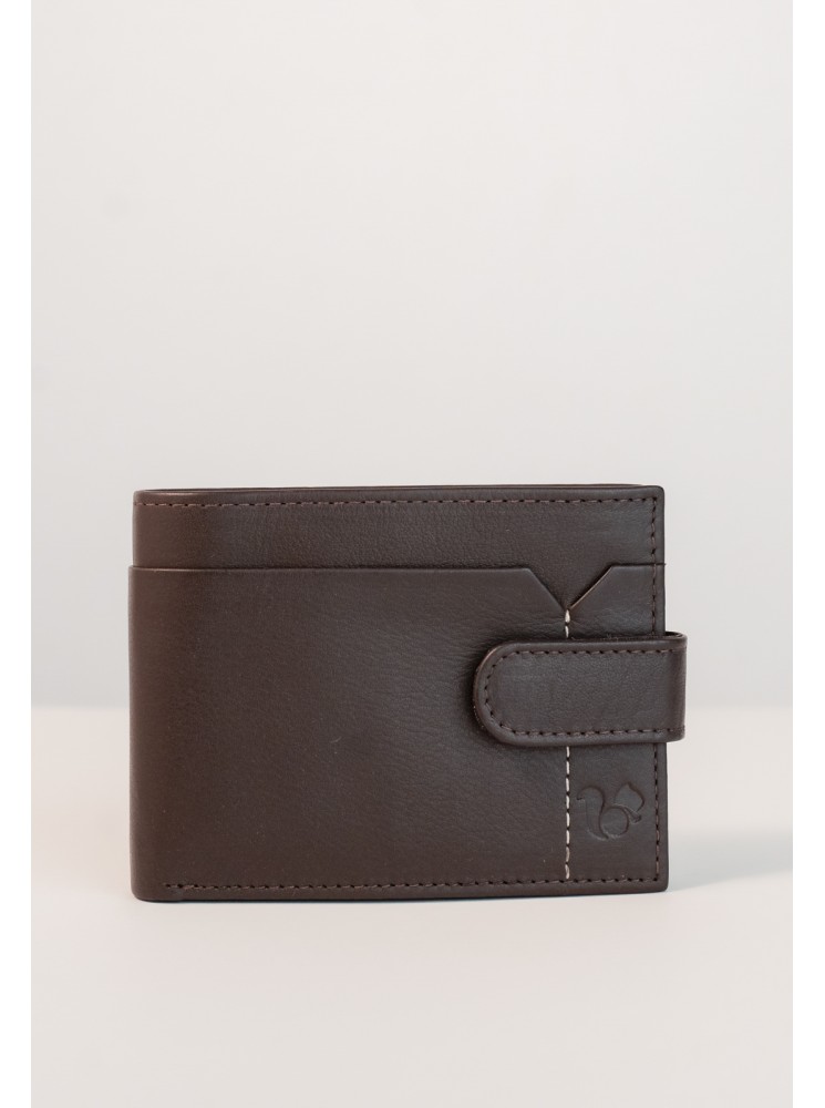 BILLETERO, TARJETERO, MONEDERO DE PIEL PARA HOMBRE