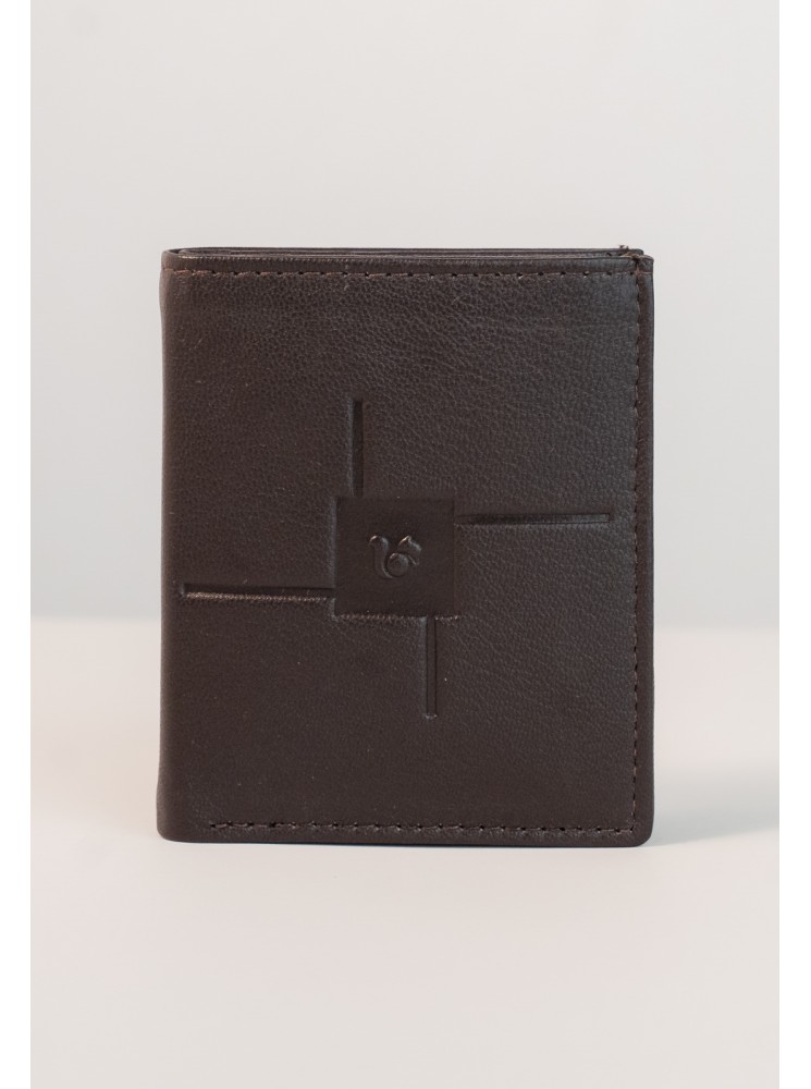 BILLETERO, TARJETERO DE PIEL PARA HOMBRE