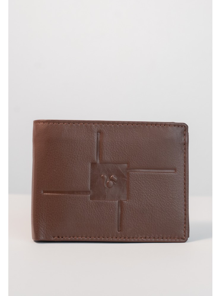 BILLETERO, TARJETERO, MONEDERO DE PIEL PARA HOMBRE